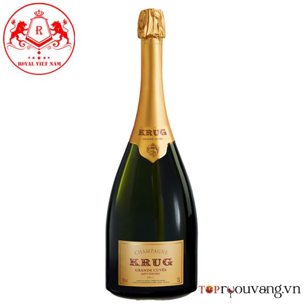 Rượu Champagne Krug Brut 166eme Edition Brut