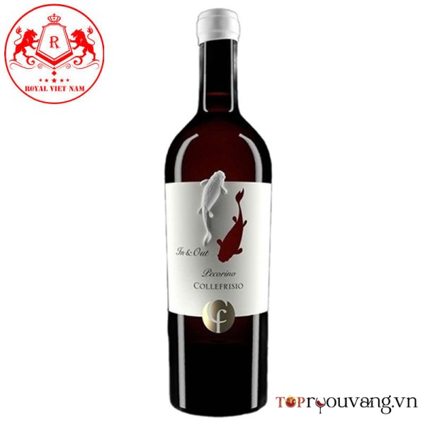 Rượu Vang Trắng Con Cá In & Uot Pecorino