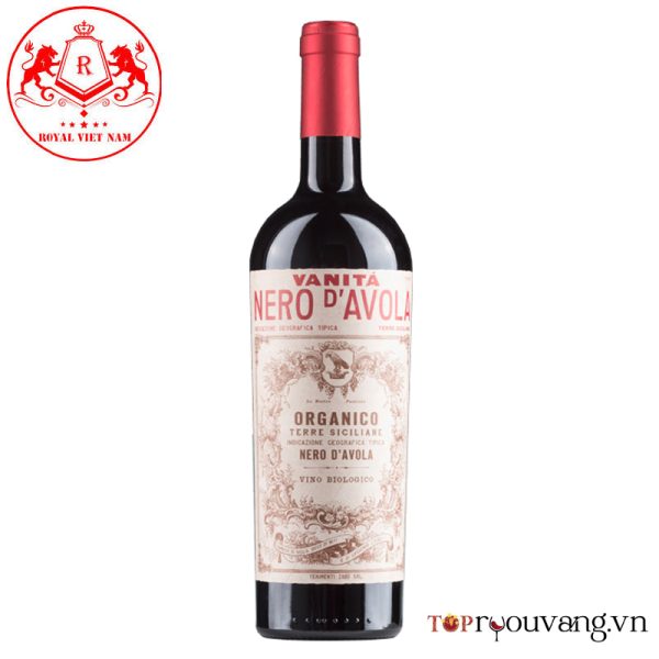 Rượu Vang đỏ Vanita Nero D'avola Organic
