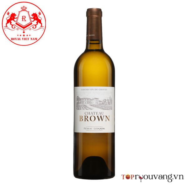 Rượu Vang trắng Chateau Brown