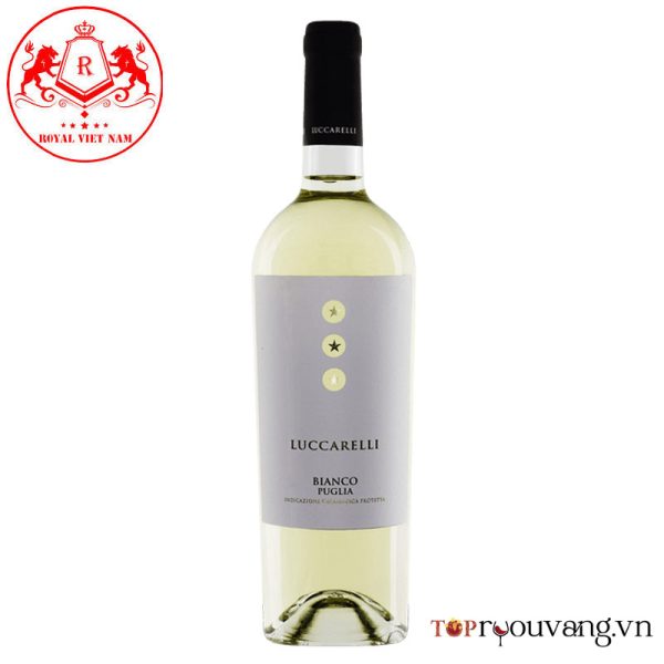 rượu vang trắng Luccarelli Bianco Puglia