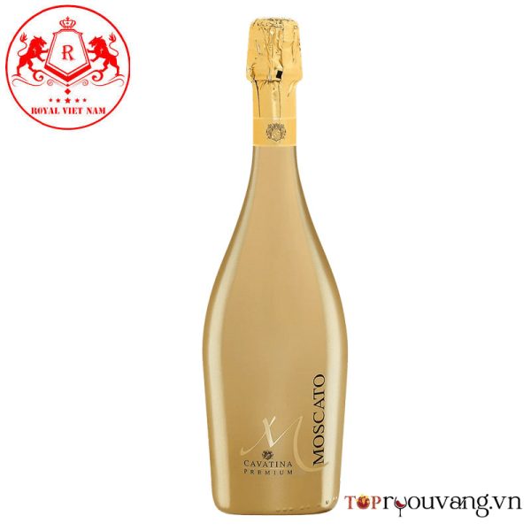 rượu Sparkling M Moscato Cavatina Premium