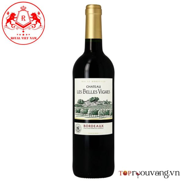Rượu Vang đỏ Chateau Les Belles Vignes Bordeaux