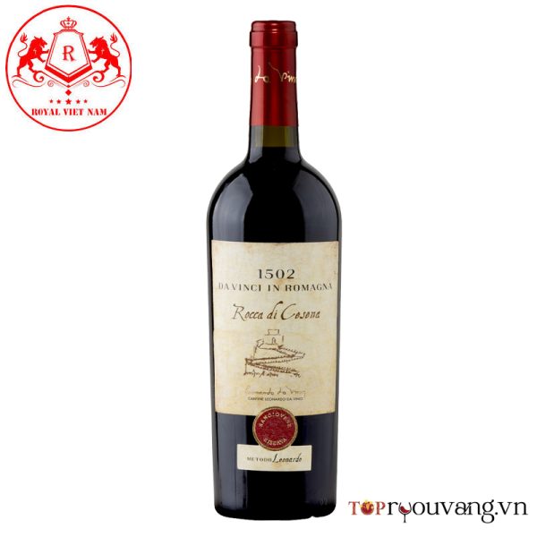 Rượu Vang đỏ Rocca Di Cesena 1502 Da Vinci In Romagna