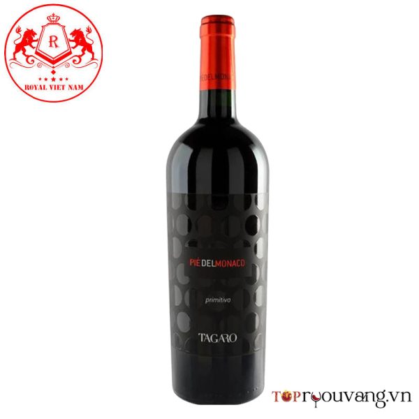 Rượu Vang đỏ Tagaro Pie Del Monaco Primitivo
