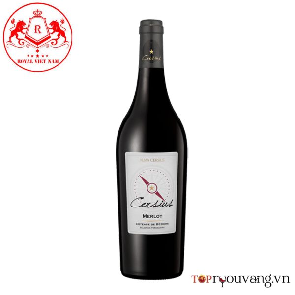 Rượu Vang đỏ Cersius Merlot