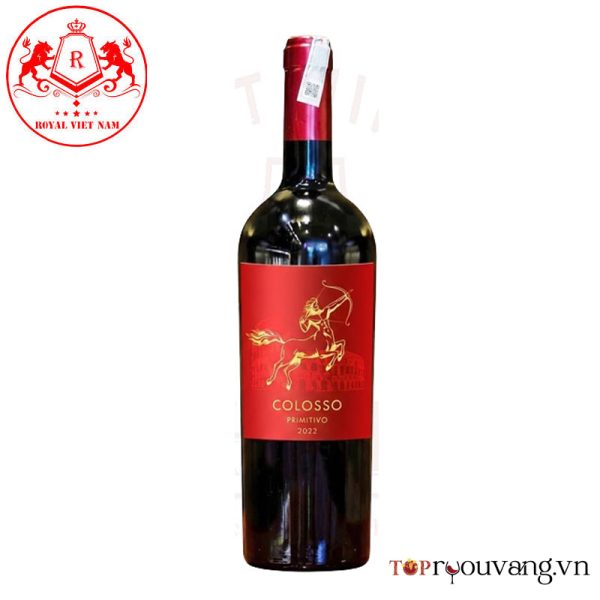 Rượu Vang đỏ Colosso Primitivo