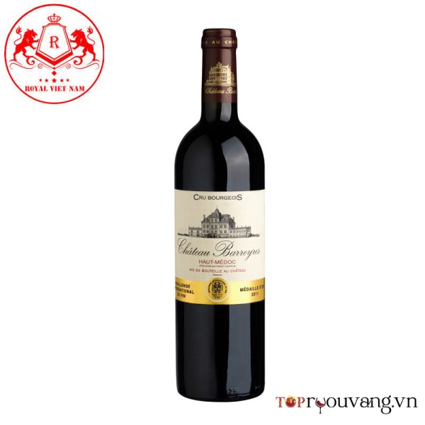 rượu vang Pháp Chateau Barreyres