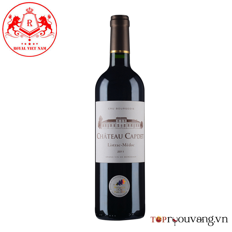 rượu vang Pháp Chateau Capdet rượu vang Pháp Chateau Capdet