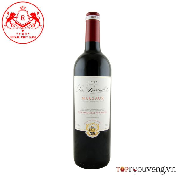 Rượu Vang Pháp Chateau Les Barraillots