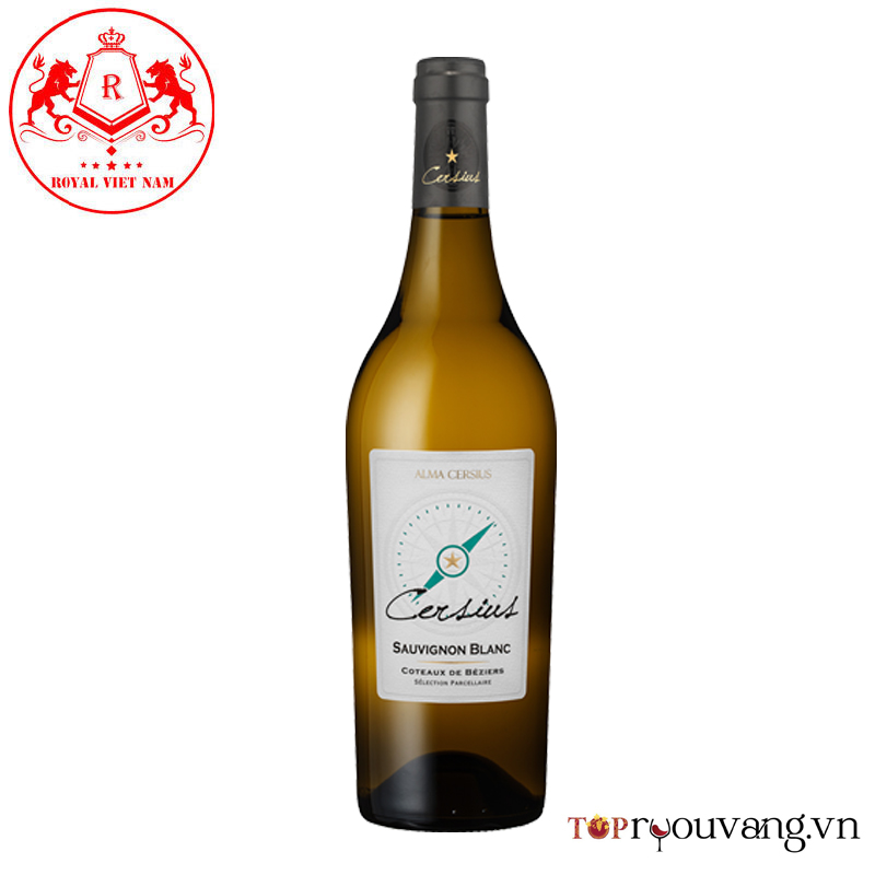Rượu Vang Trắng Pháp Cersius Sauvignon Blanc Rượu Vang Trắng Cersius Sauvignon Blanc