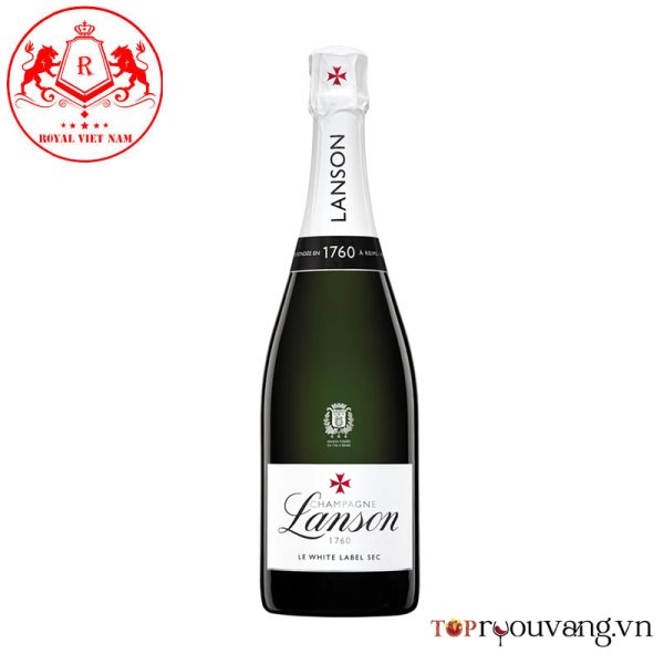 Champagne Lanson Le White Label Sec