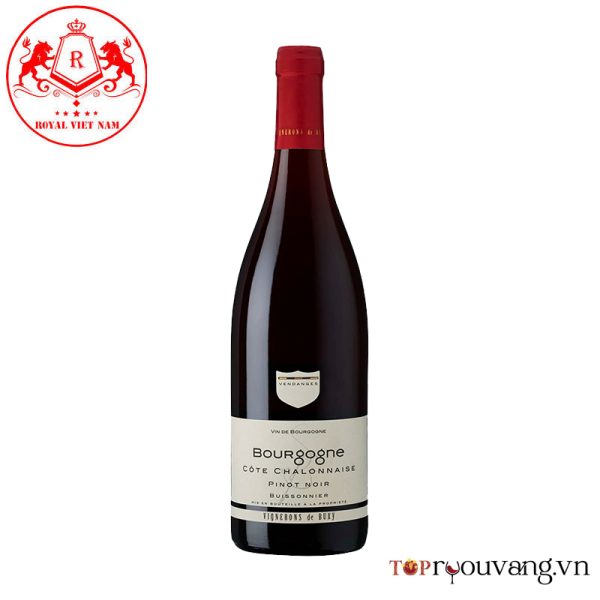 Bourgogne Côte Chalonnaise Pinot Noir Vignerons De Buxy