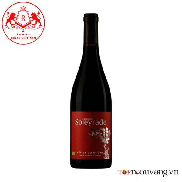 rượu vang Pháp Domaine Soleyrade Cotes du Rhone